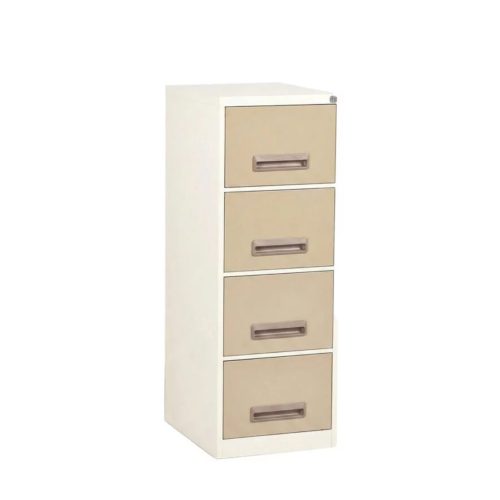 1320mm x 470mm Steel 4 Drawer Filing Cabinet