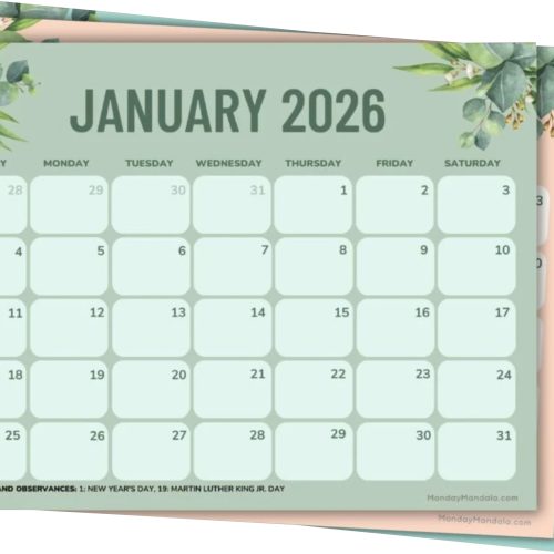 Desk Calendars